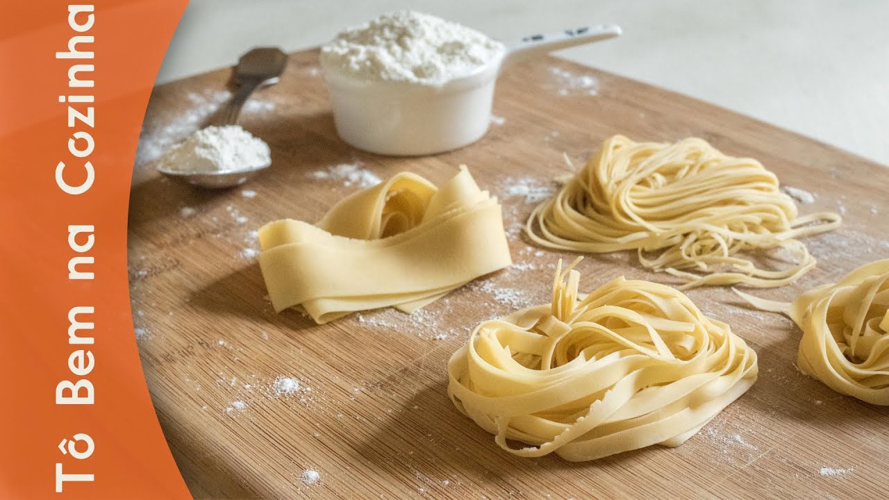 COMO FAZER MASSA FRESCA - Receita de massa de macarrão (Episódio #177)