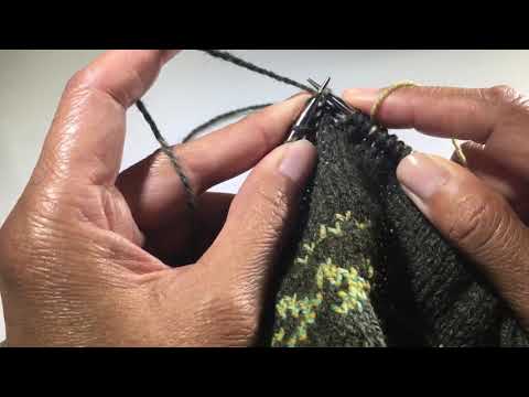 KnitChats - Tip to Keep Loose Floats in Stranded Knitting