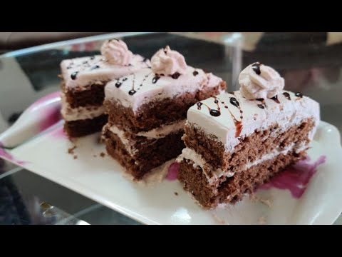 चोकलेट पेस्ट्री रेसिपी | Tasty Eggless Chocolate Pastry Recipe | Hashika's Kitchen