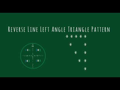 69 Linehollow Left Angle Triangle Pattern Without Any Pre Defined Method Using While Loop In Python