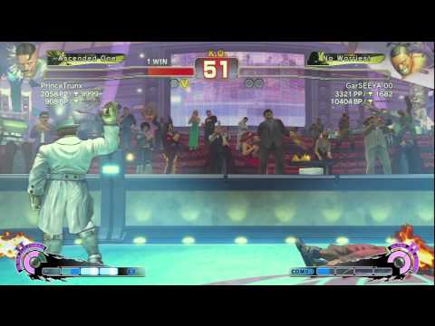 PrinceTrunx (Dud) vs: GarSEEYA 00 (Deej) - SSF4:AE ENDLESS BATTLES