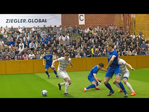 Hallenfußball vom Feinsten: Volles Haus beim Ziegler Group Karriere-Cup in der Mehrzweckhalle Weiden