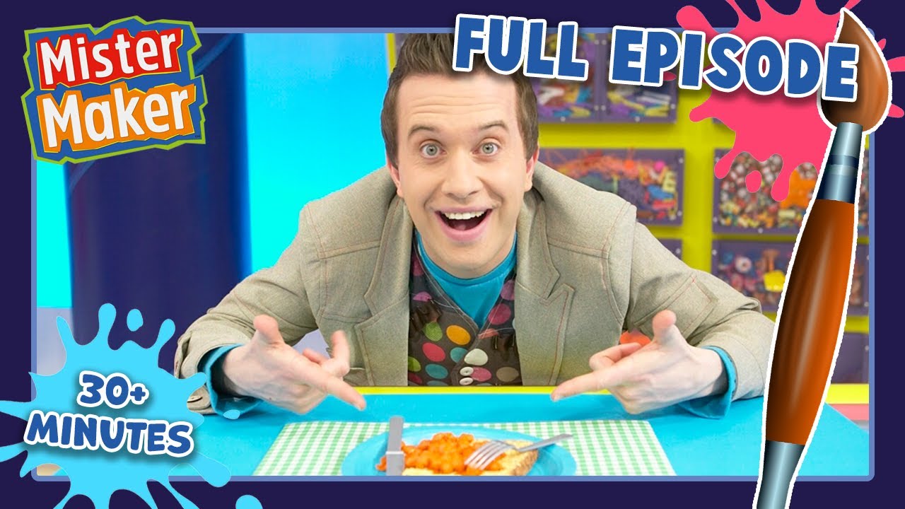 Mister Maker 🎨 Series 1, Episode 1-2 | DOUBLE FULL EPISODE - Arts & Crafts