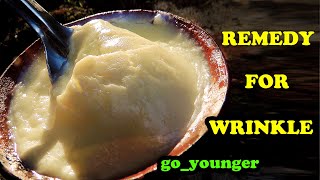 NATURAL REMEDY FOR WRINKLES ON FACE | ANTI AGING HOME REMEDIES TO GET RID OF WRINKLES AROUND MOUTH