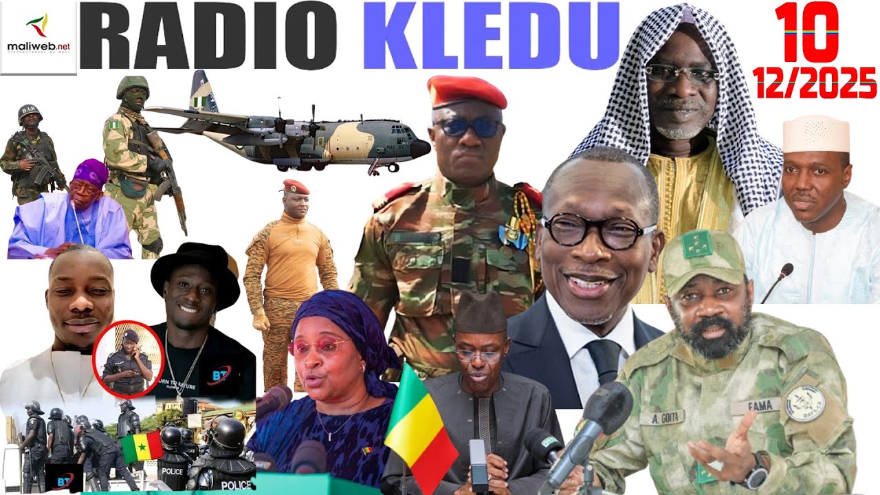 La Revue de Presse de la RADIO KLEDU du 10 décembre 2025