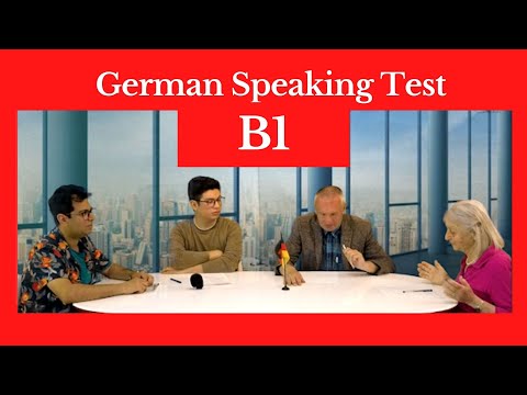 German Speaking Test B1, Mündliche Prüfung B1, 2024