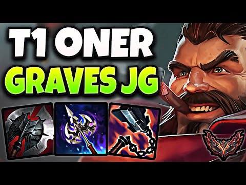 T1 Oner Graves vs Ekko [ Jungle ] Patch 12.23 Ranked Grandmaster KR ✅