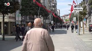 Güneşli Havayı Fırsat Bilen Vatandaşlar Park ve Caddelere Akın Etti