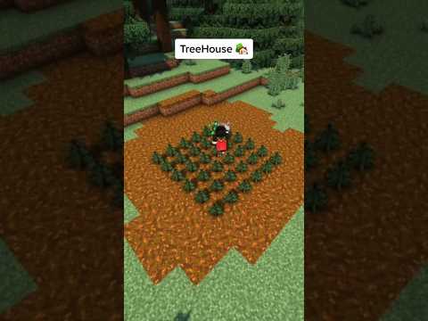 Tutorial Easy Treehouse 🏡 #minecraft