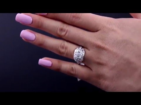 1 69CT Antique Art Deco Vintage Emerald Cut Diamond Engagement Wedding Ring EGL USA