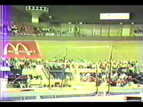 8th T HUN Beata Storczer UB - 1985 World Gymnastics Championships 9.450