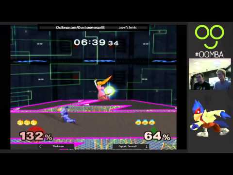 WNMO 5 Losers Semis - Captain Faceroll (Sheik) vs The Prince (Peach) - SSBM