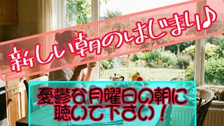 新しい朝のはじまり♪