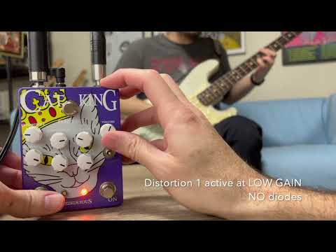 Fuzzrocious Cat King Dual Distortion 2010s - Graphic image 6
