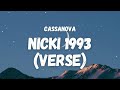 Cassanova - NICKI 1993 (VERSE) (Nicki Minaj, Anaconda) (Lyrics) (TikTok Song)
