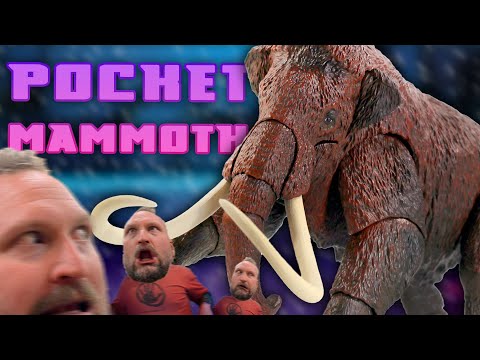 1:35 Scale Woolly Mammoth | Beast of the Cenozoic Figure | Perfect size for your pocket & Wallet!!!