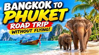 Bangkok to Phuket WITHOUT Flying 🇹🇭 | 10 Days Exploring Thailand Riviera!