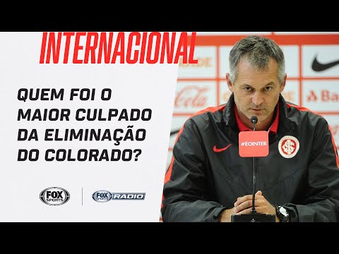 INTERNACIONAL: QUEM FOI O MAIOR CULPADO DA ELIMINAÇÃO DO COLORADO? LISCA MERECE OS CRÉDITOS?