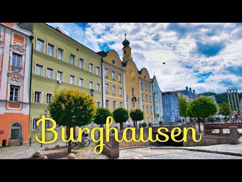 Altstadt von Burghausen - Mittelalterlicher Wunderschöner Stadtkern