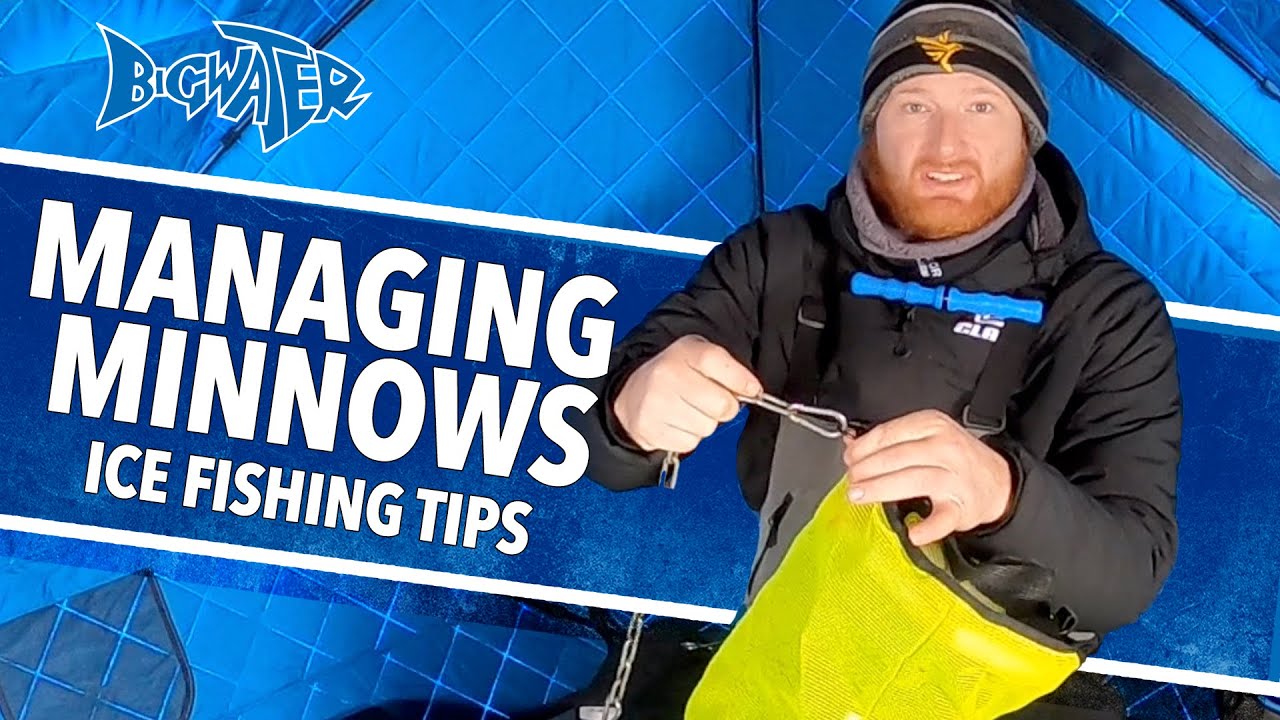 Managing Minnows While Ice Fishing