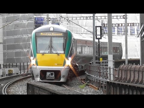 Irish Rail 22000 Class Intercity Train - Pearse Station, Dublin