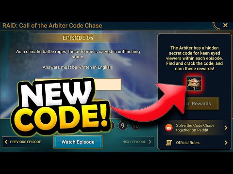 ❗NEW PROMO CODE CHASE❗CALL OF THE ARBITER EPISODE 5 | RAID SHADOW LEGENDS