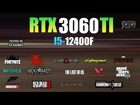 RTX 3060 Ti + i5 12400F : Test in 14 Games - RTX 3060Ti Gaming