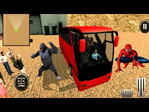 uphill offroad bus driving simulator new 2022 android gameplay