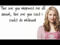 Glee Cast - Papa Don't Preach (Lyrics) 