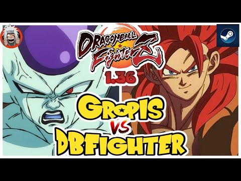 DBFZ Gropis vs DBfighter (SuperBaby2, Zamasu, Frieza) vs (GogetaSS4, A21LC, A17)