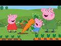Peppa Pig S Giant Carrot Harvest With George And Daddy Pig Peppa Pig Animation
