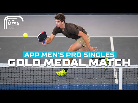 Men's Pro Singles GOLD MEDAL MATCH - Ronan Camron vs. Will Howells | APP Mesa Open