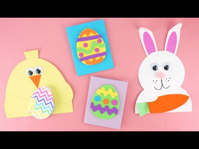 Homemade Easter Cards for Kids