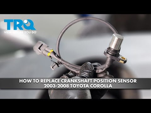 How to Replace Crankshaft Position Sensor 2003-2008 Toyota Corolla