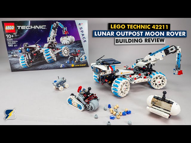 Vídeo relacionado con LEGO Technic Vehículo Espacial Lunar Outpost: Róver Lunar - Juego de Ciencia Interactivo con Grúa y Paneles Solares - Robot de Juguete - Regalo de Cumpleaños para Niños y Niñas de 10+ Años 42211