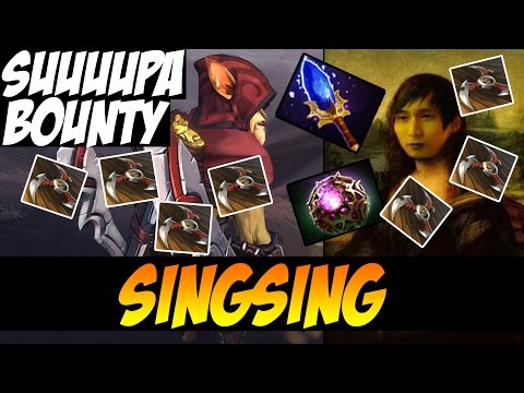THE SUUUUUUPA BOUNTYYYYY ! - AGHANIM & OCTARINE - TWITCH HIGHLIGHTS  SINGSING - Patch 7.00 - Dota 2