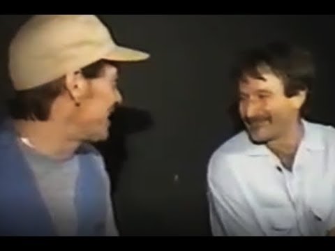Robin Williams Meets Ernest P. Worrell!? (MUST SEE, RARE - 1989)