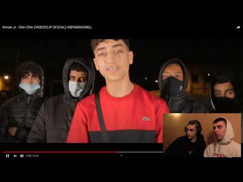 (REACCIÓN) Aiman Jr - Chin Chin (VIDEOCLIP OFICIAL) #SPANISHDRILL