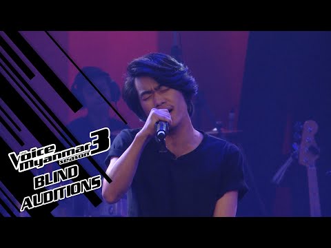 Japan Gyi : "ငါ့ဘဝ" - Blind Auditions - The Voice Myanmar Season 3, 2020