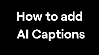 Joyspace AI Captions: Lifetime Subscription