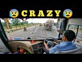 EXTREMELY AGGRESSIVE HIGHSPEED VOLVO BUS Driving By Expressline VOLVO Bus Volvo Driving
