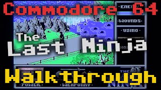 CC64 playing "The Last Ninja" (1987). Game #100.