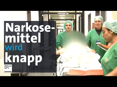 Engpass bei Medikamenten: Auch das Anästhesiemittel Propofol wird knapp | BR24