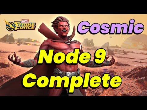 Dark Dimension 7: Node 9 COMPLETE! DREAM TEAM COSMIC! Quest For Mephisto DD7 | MARVEL Strike Force