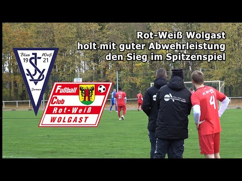 10.Spt. SV Blau-Weiß 21 Jarmen : FC Rot-Weiß Wolgast II 1:2 KL MV