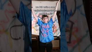 a lot of people compare us to my chemical romance... #mychemicalromance #gerardway