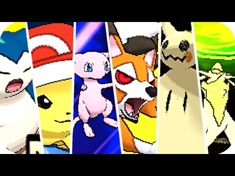 Pokémon 3DS Games : All Exclusive Z-Moves (HQ)
