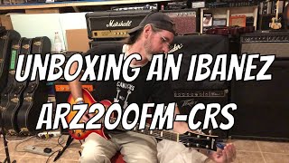 Video thumbnail for Unboxing an Ibanez ARZ200FM-CRS by Ben Coombs