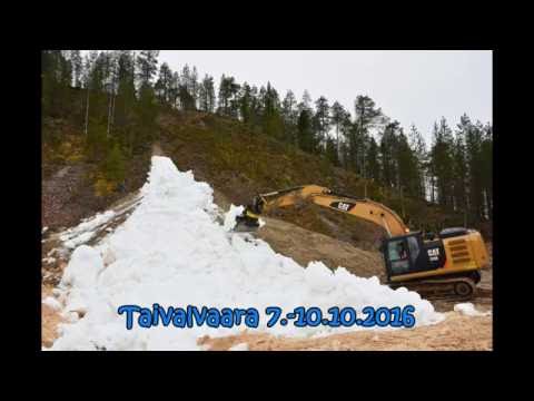 Mogul skiing jump in Taivalvaara