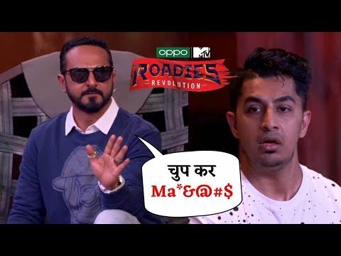 Nikhil Chinapa Gets Slammed On Social Media For Abusing Contestant In Roadies !!